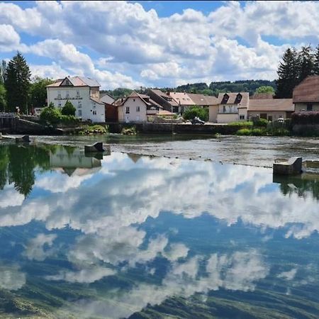 Отель La Truite De La Loue Quingey Экстерьер фото