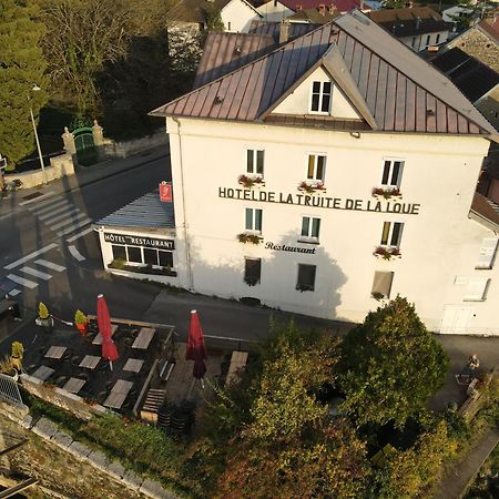 Отель La Truite De La Loue Quingey Экстерьер фото